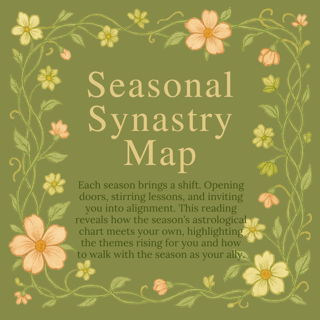 Seasonal Synastry Map