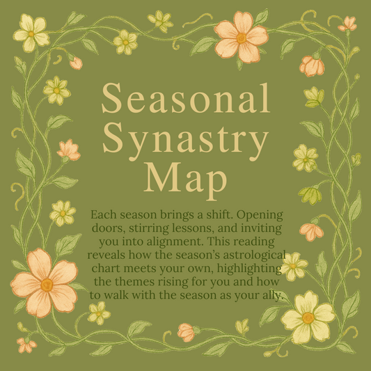 Seasonal Synastry Map